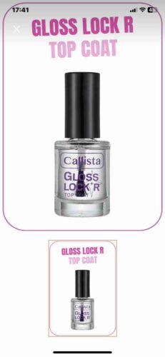 لاک ناخن  کالیستا Callista اورجینال NAIL COLOR UP photo review