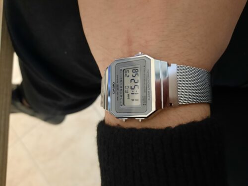 ساعت زنانه کاسیو Casio اورجینال A700WM-7ADF photo review