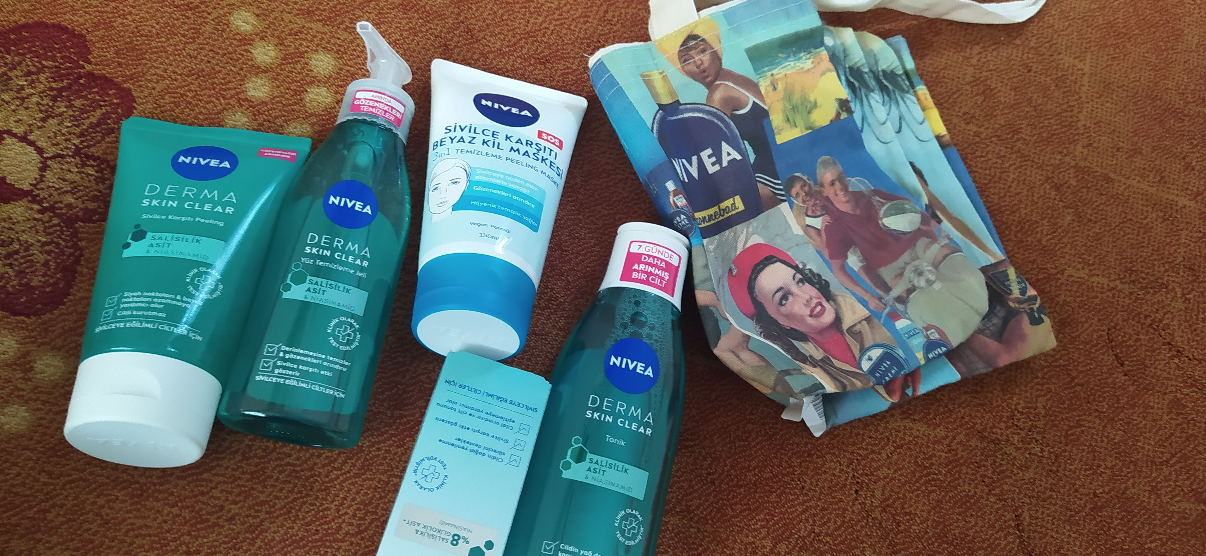 پاک کننده صورت زنانه – مردانه نیووا NIVEA اورجینال SET.NVE.894 photo review