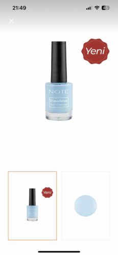 لاک ناخن  آرایشی بهداشتی نوت Note Cosmetics اورجینال NAIL FLAWLESS photo review