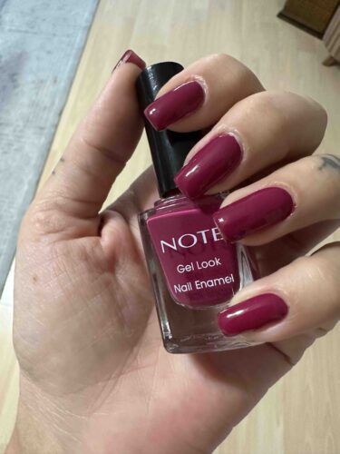 لاک ناخن  آرایشی بهداشتی نوت Note Cosmetics اورجینال NAIL GEL LOOK photo review