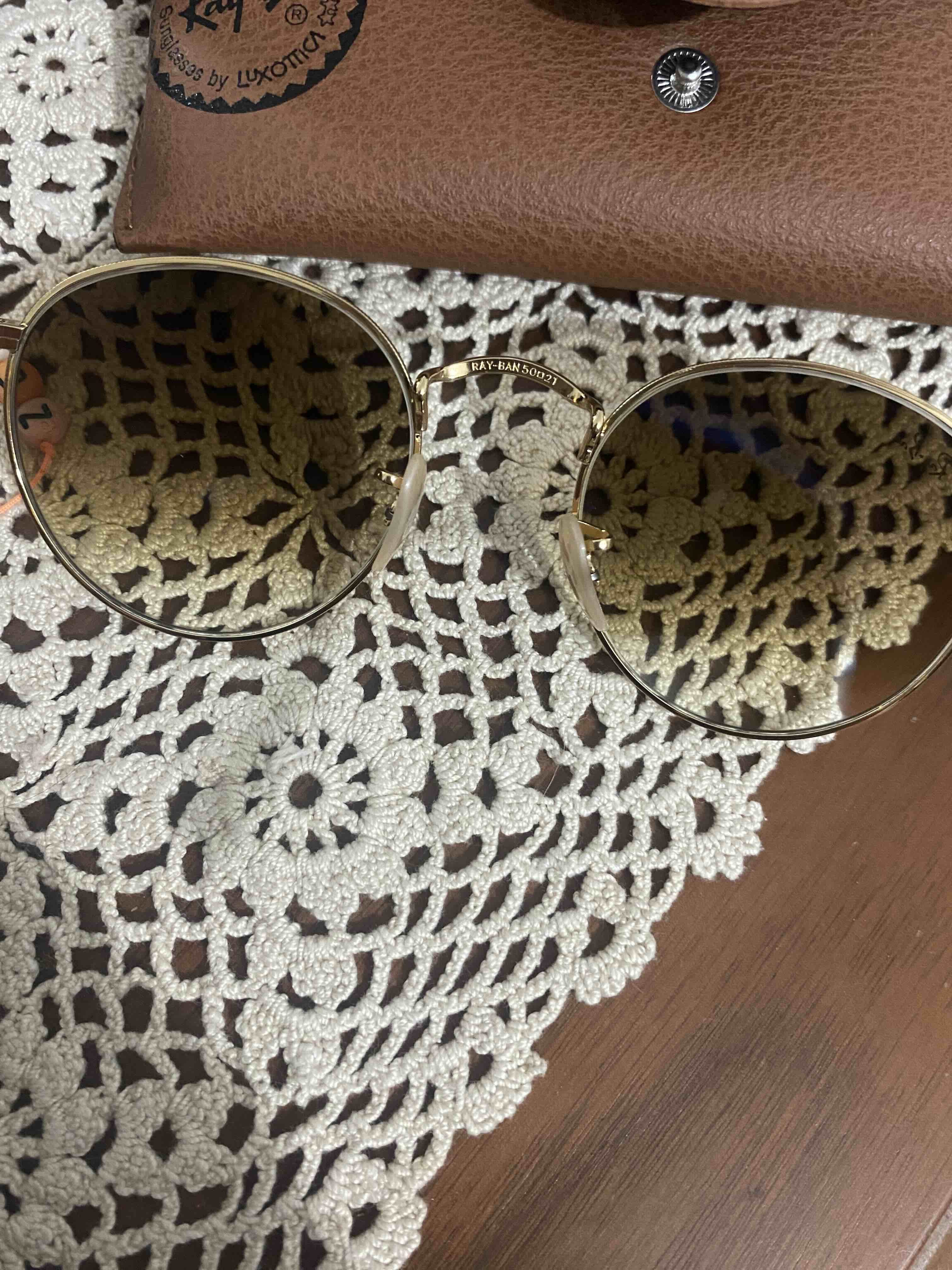 عینک آفتابی زنانه ری-بان Ray-Ban اورجینال 8056597858199 photo review