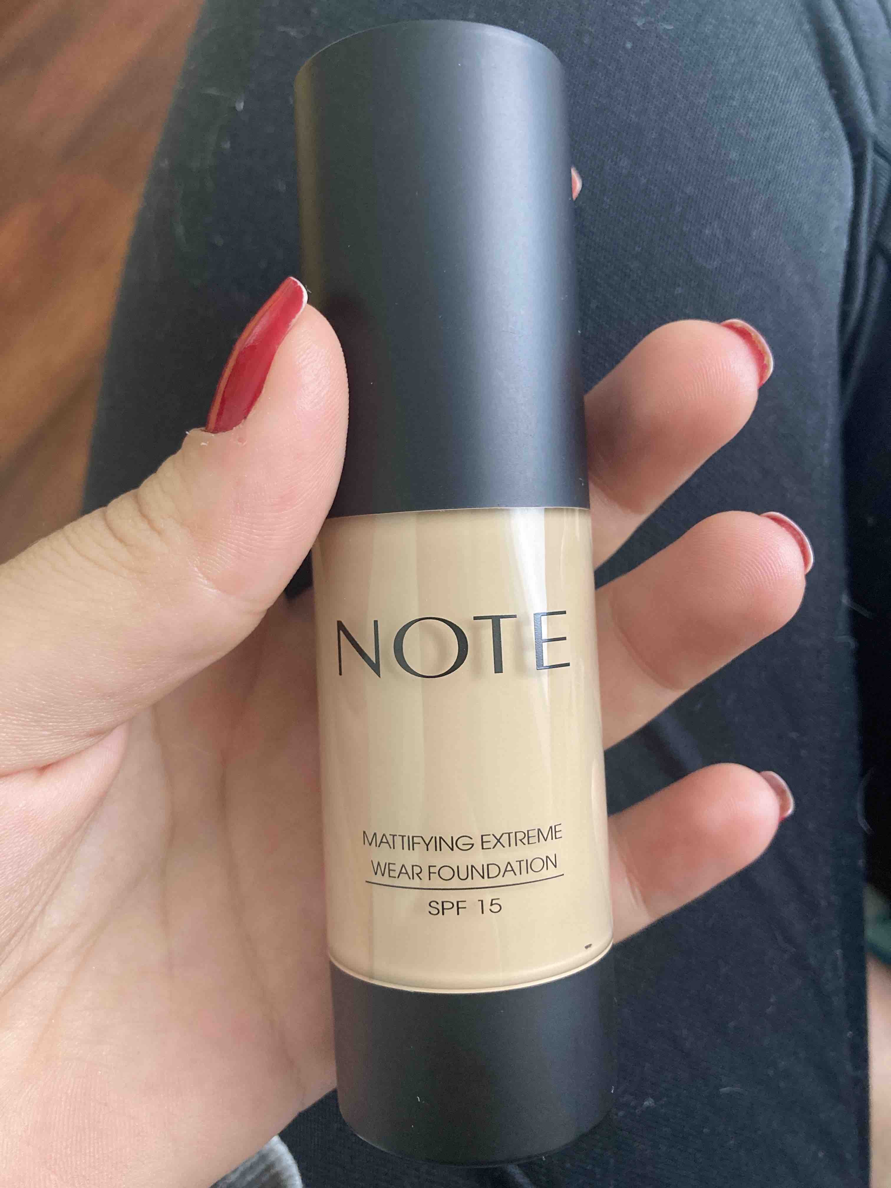 فاندیشن  آرایشی بهداشتی نوت Note Cosmetics اورجینال FND MATT. WEAR photo review