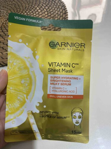 ماسک صورت زنانه – مردانه گارنیر Garnier اورجینال garnier-vitc photo review