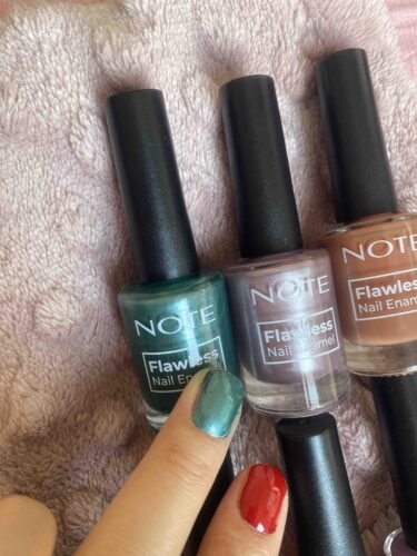 لاک ناخن  آرایشی بهداشتی نوت Note Cosmetics اورجینال NAIL FLAWLESS photo review