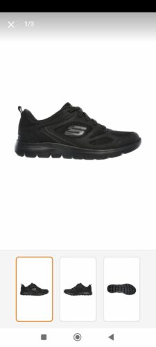 اسنیکر زنانه اسکیچرز Skechers اورجینال 12982-BBK photo review