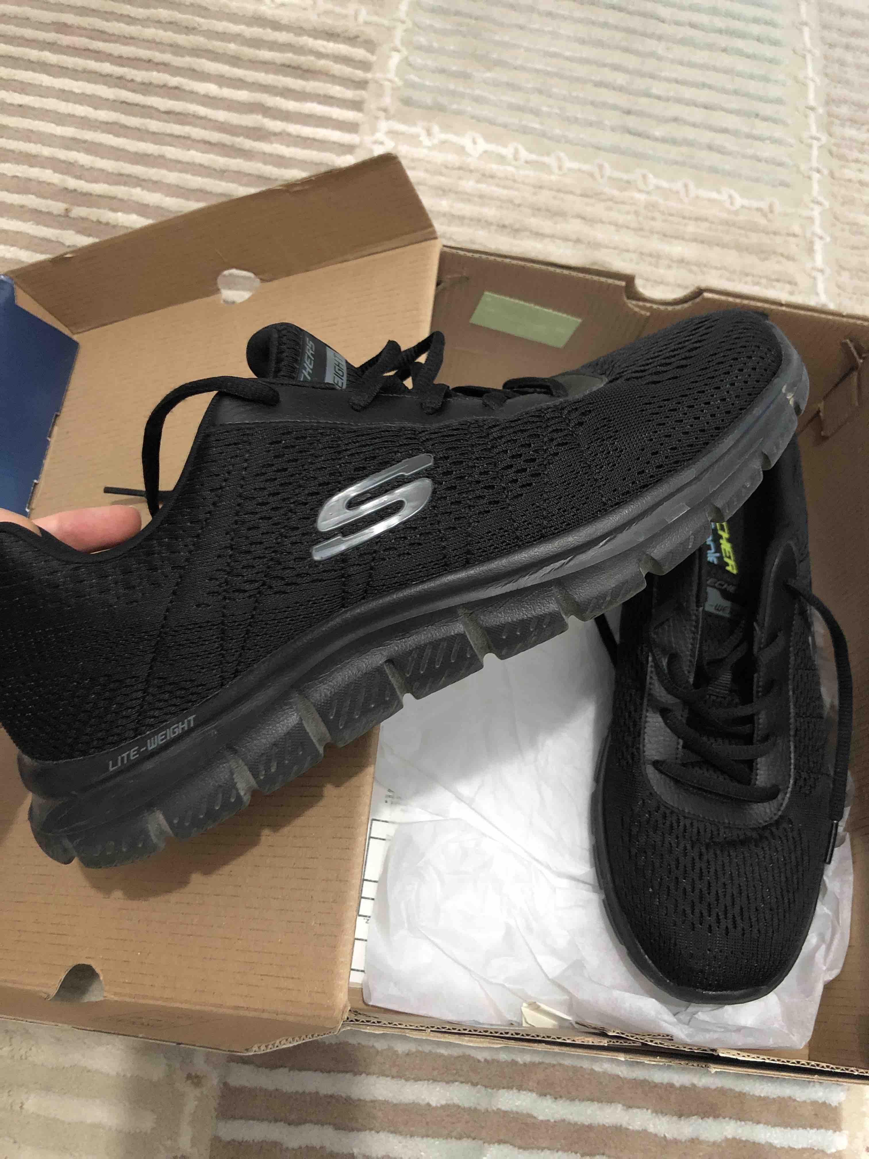 اسنیکر مردانه اسکیچرز Skechers اورجینال 232081TK BBK photo review