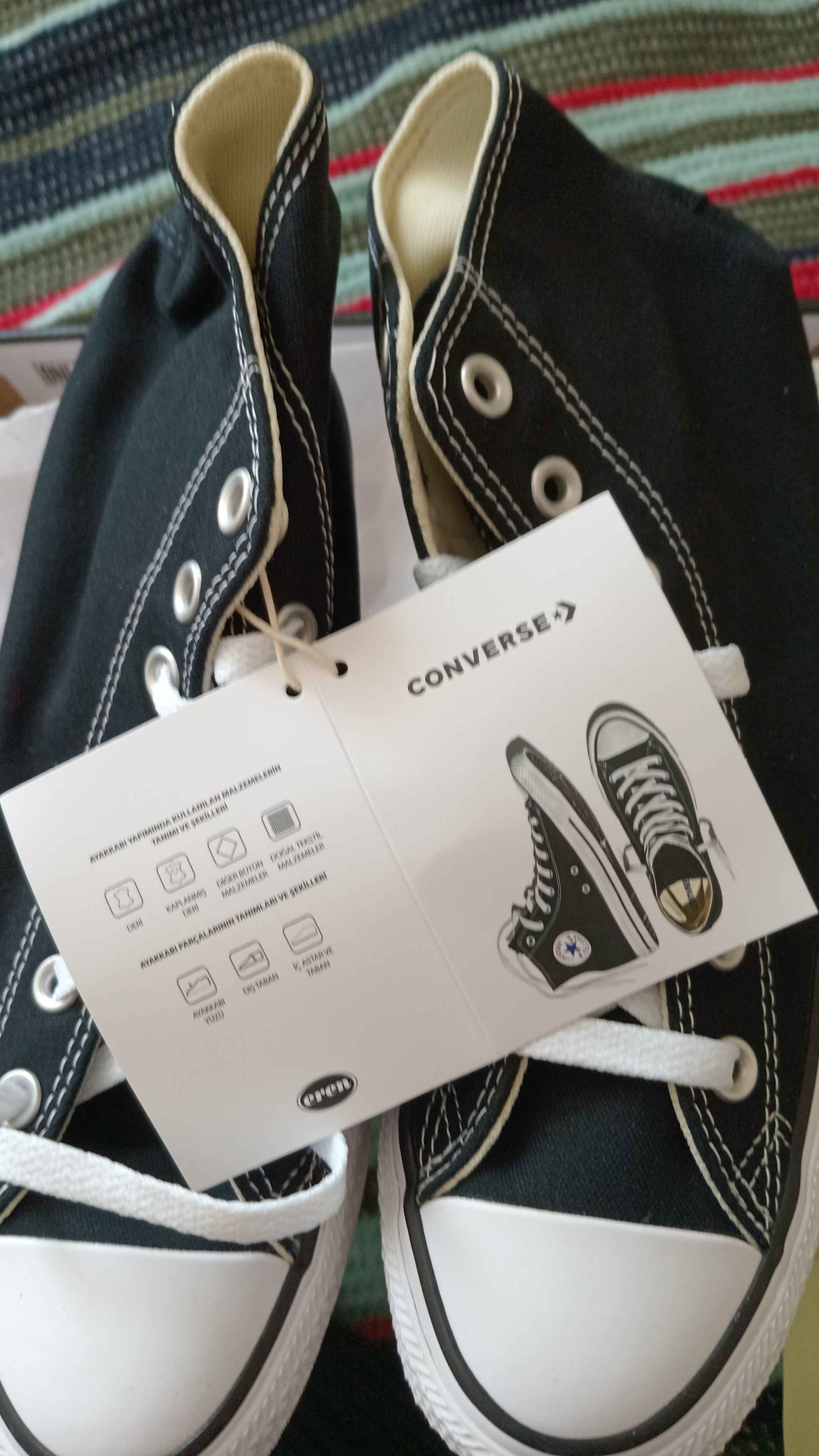 اسنیکر زنانه کانورس Converse اورجینال M9160C photo review