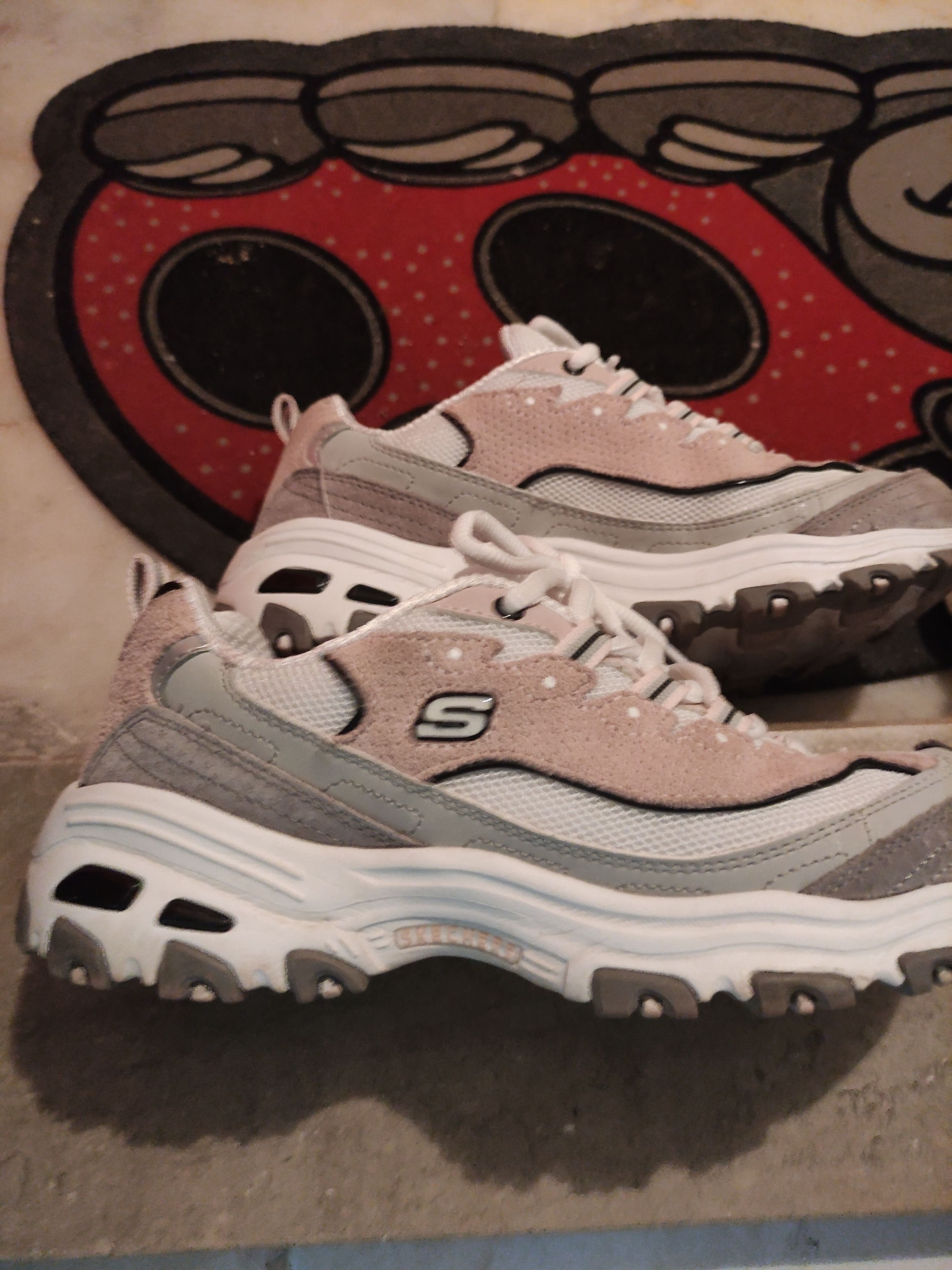 اسنیکر زنانه اسکیچرز Skechers اورجینال 13147WGPK photo review