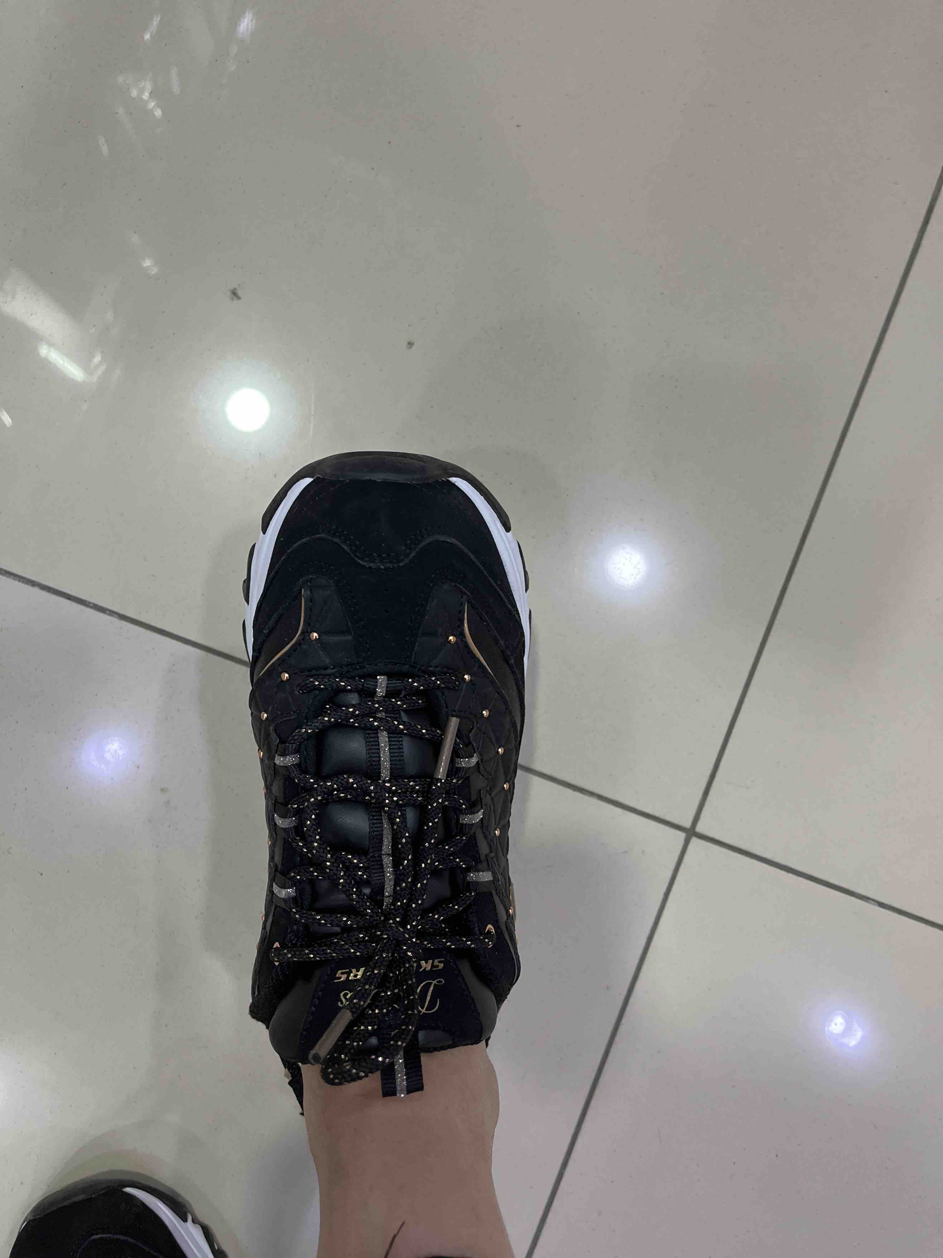 اسنیکر زنانه اسکیچرز Skechers اورجینال 13087 BKRG photo review