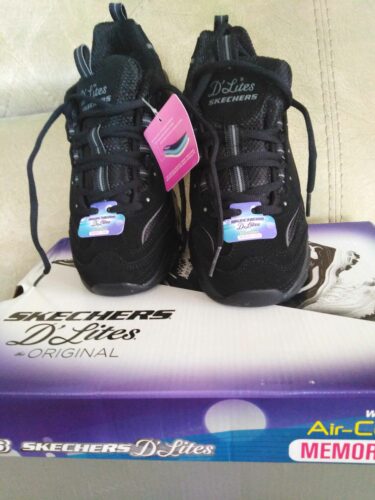 اسنیکر زنانه اسکیچرز Skechers اورجینال 11930-BBK photo review