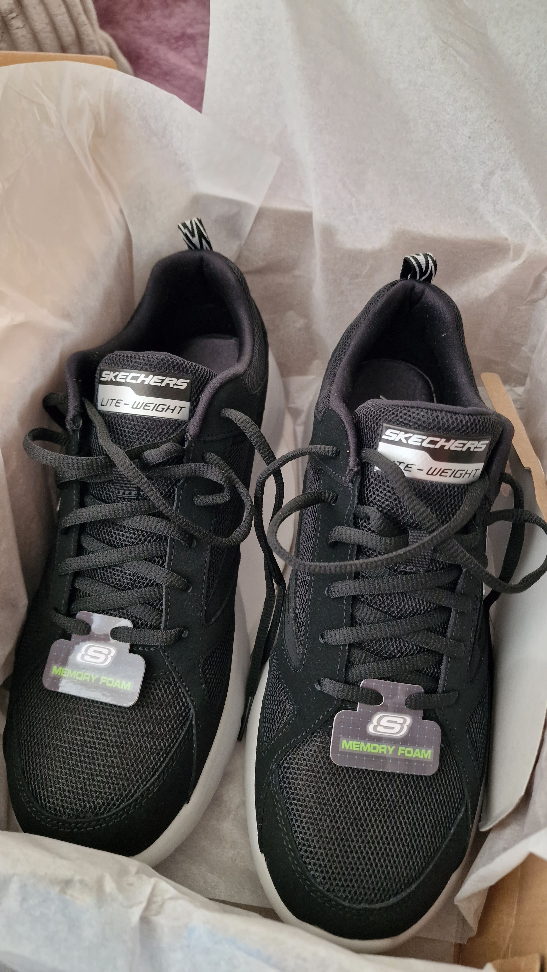 اسنیکر مردانه اسکیچرز Skechers اورجینال 58363_BLK photo review