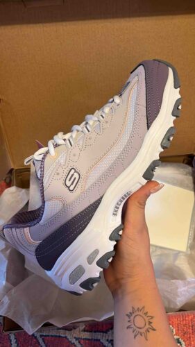 اسنیکر زنانه اسکیچرز Skechers اورجینال 13143 LAV photo review