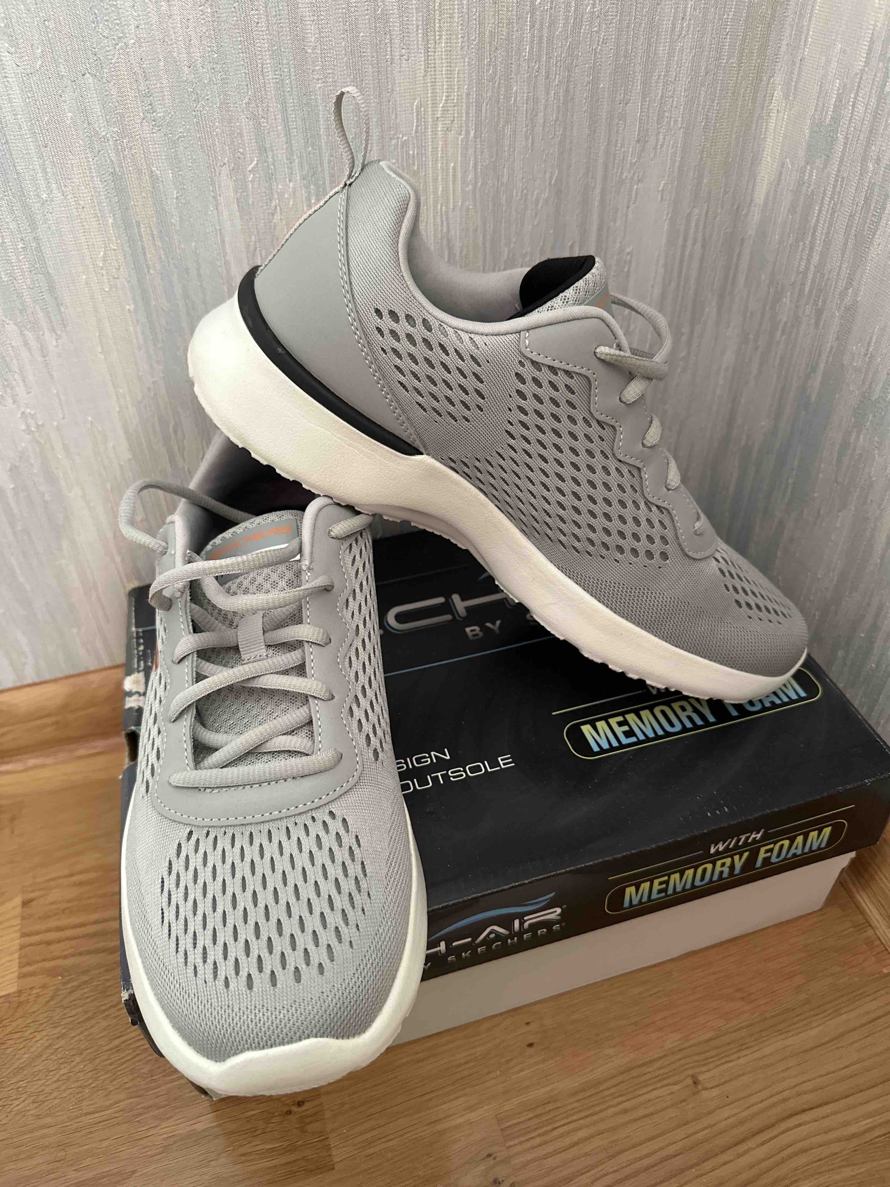 کفش پیاده روی مردانه اسکیچرز Skechers اورجینال 232291-GRY photo review