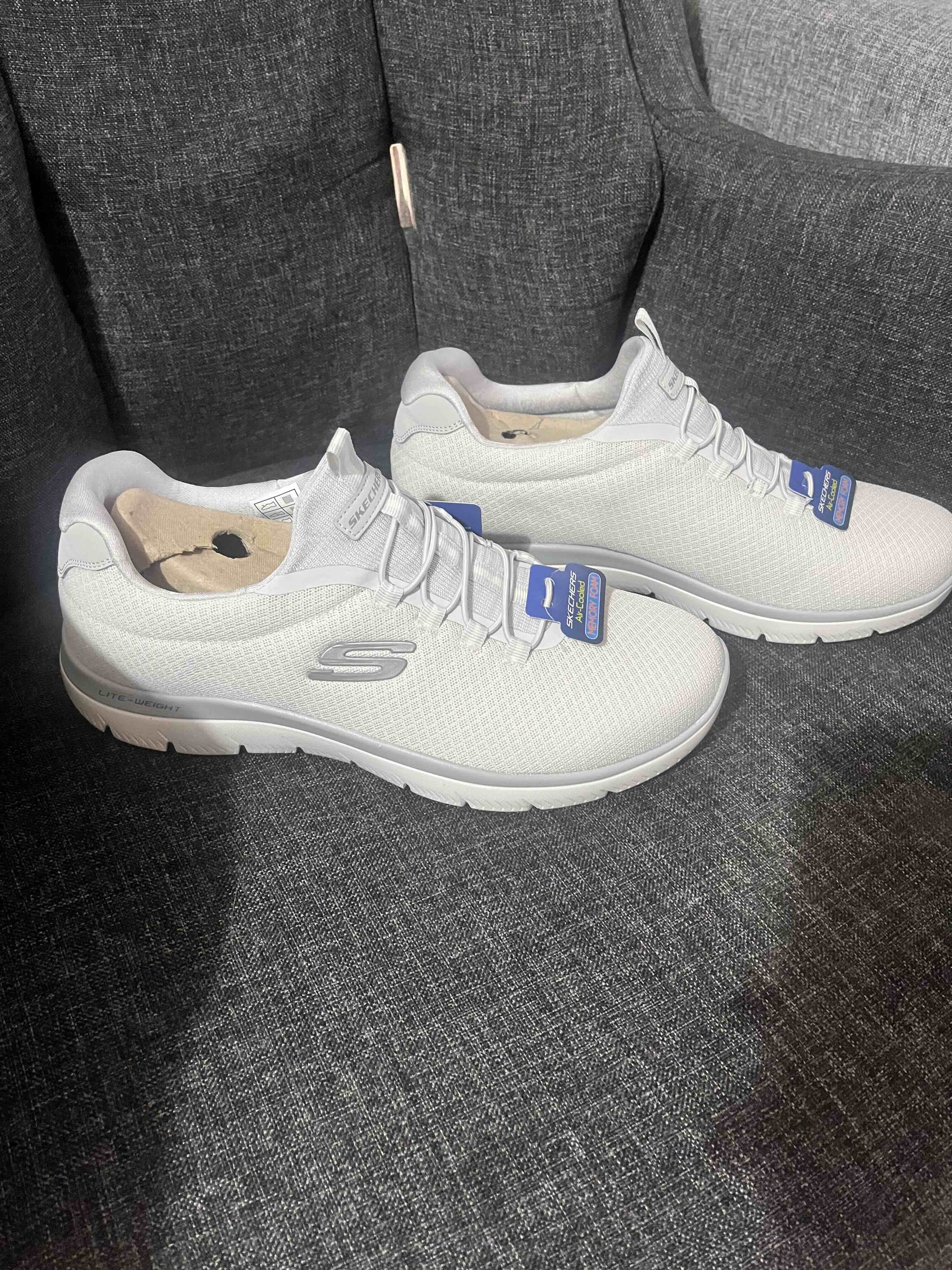 اسنیکر مردانه اسکیچرز Skechers اورجینال 52811TK WLGY photo review