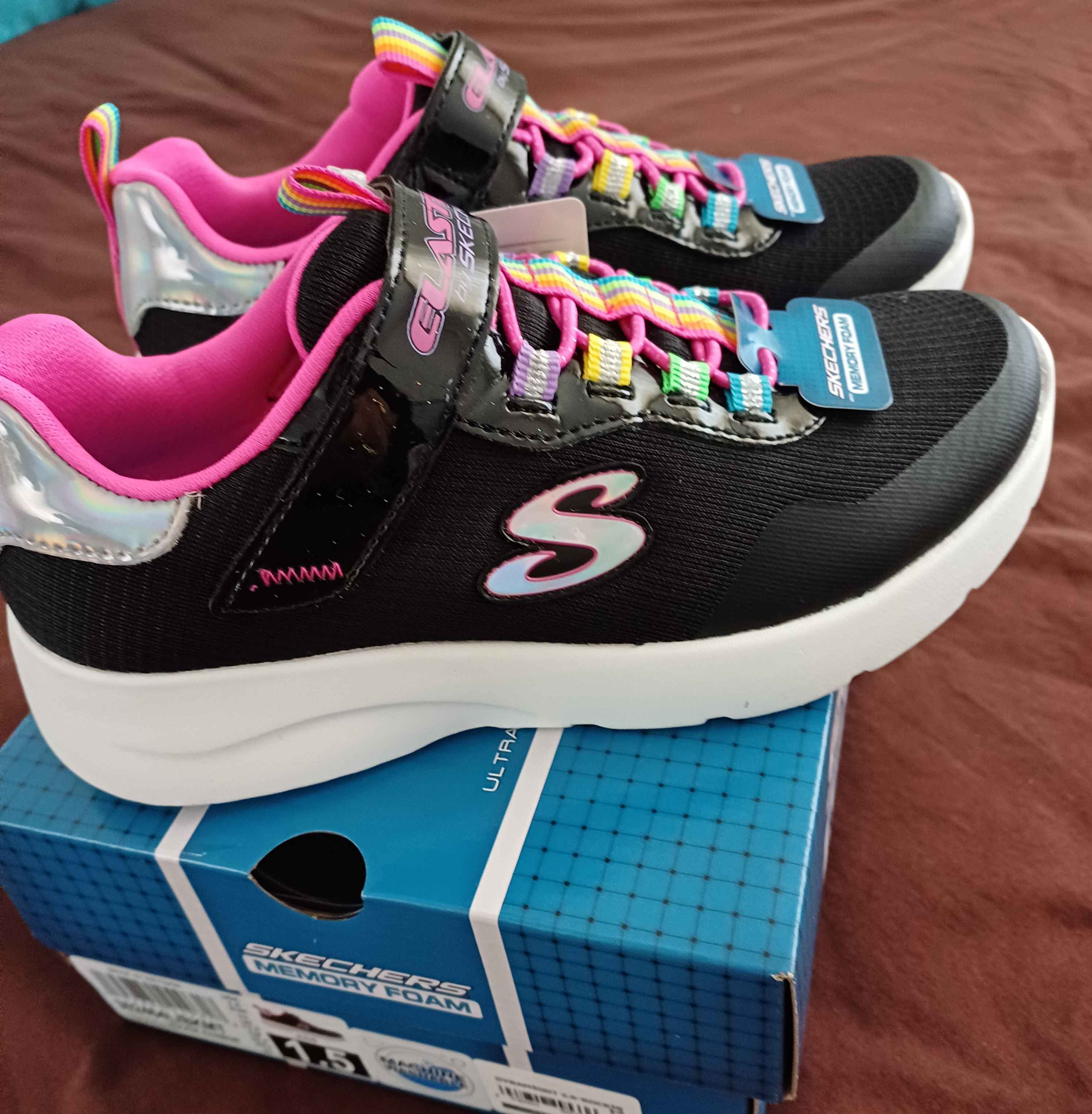 اسنیکر پسرانه اسکیچرز Skechers اورجینال 302464LBKMT photo review