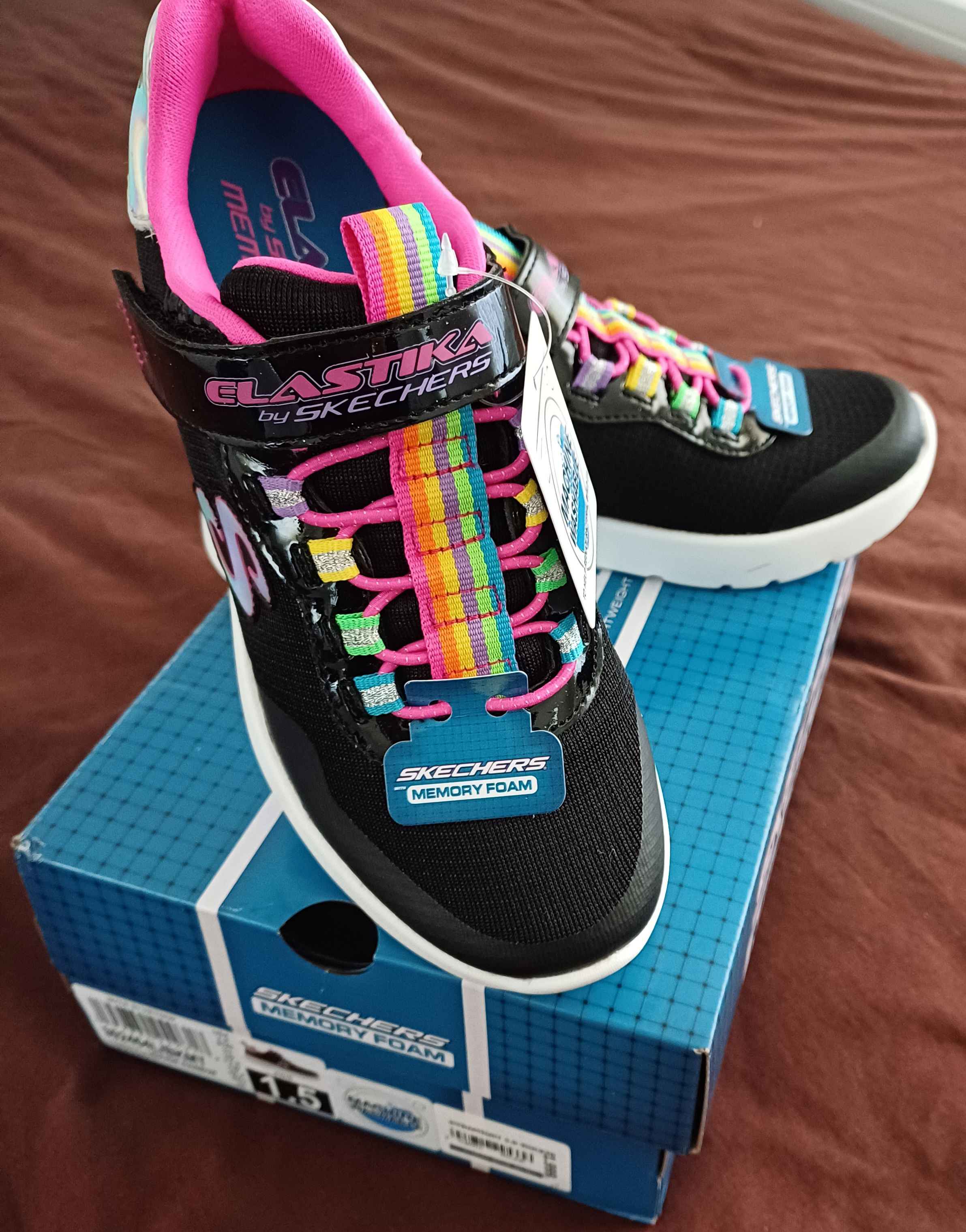 اسنیکر پسرانه اسکیچرز Skechers اورجینال 302464LBKMT photo review