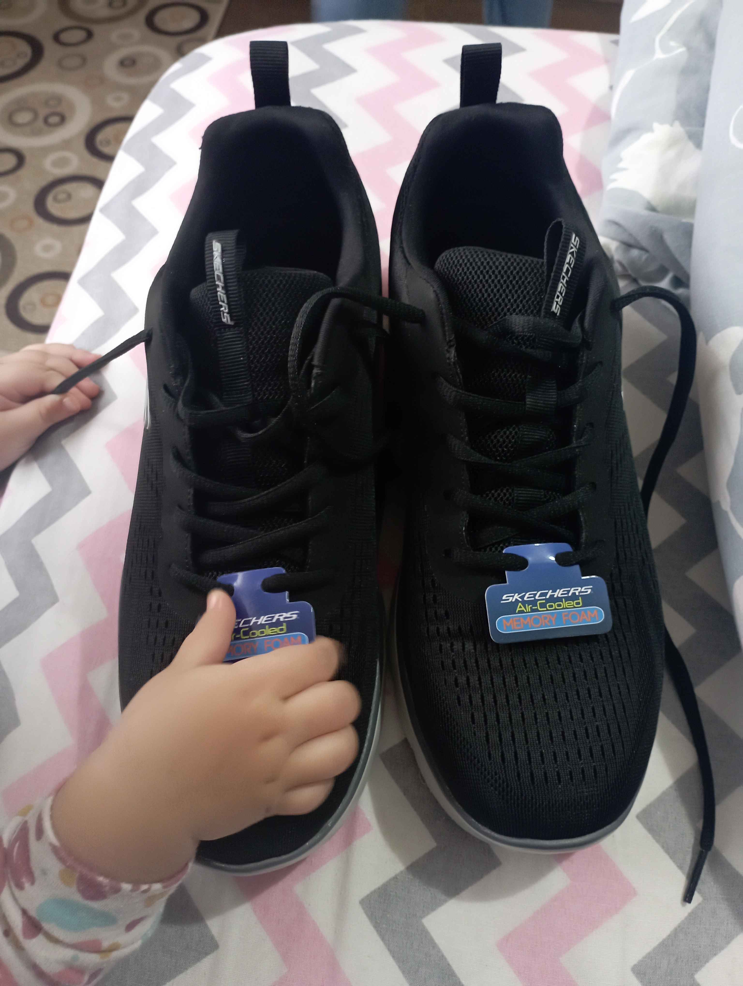 اسنیکر مردانه اسکیچرز Skechers اورجینال 52811 BKCC photo review