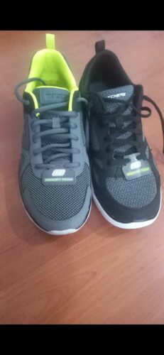 کتانی تمرین و دویدن مردانه اسکیچرز Skechers اورجینال 52812 BKW photo review