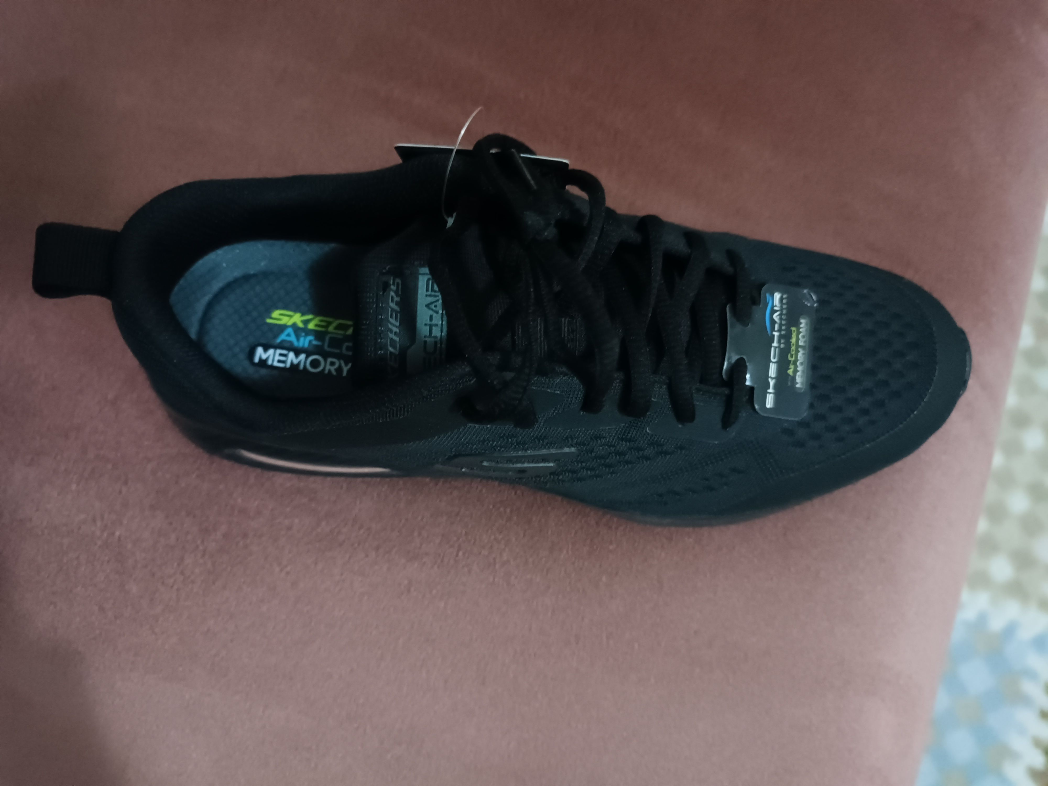 اسنیکر مردانه اسکیچرز Skechers اورجینال 52559 BBK photo review