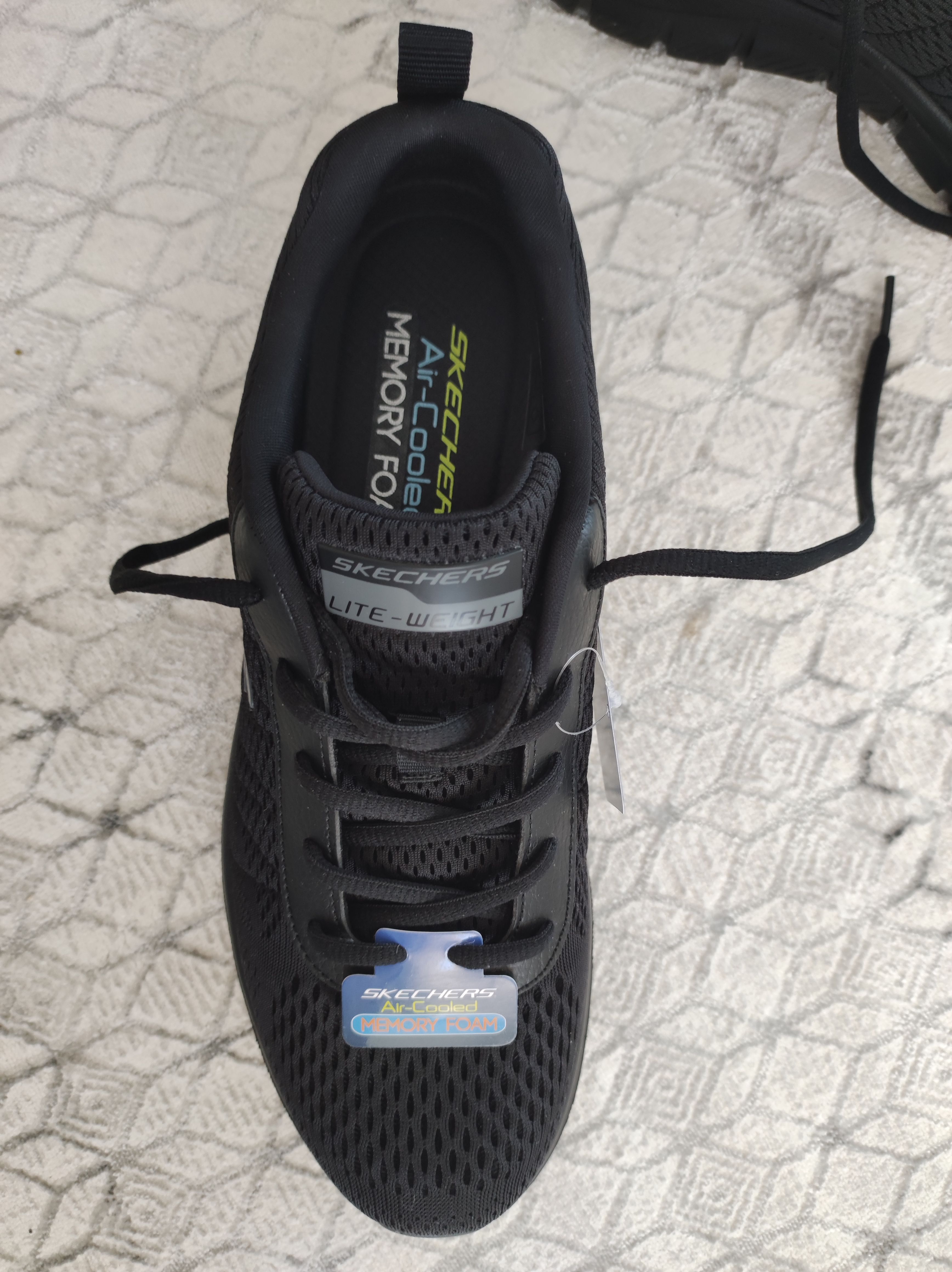 اسنیکر مردانه اسکیچرز Skechers اورجینال 232081TK BBK photo review