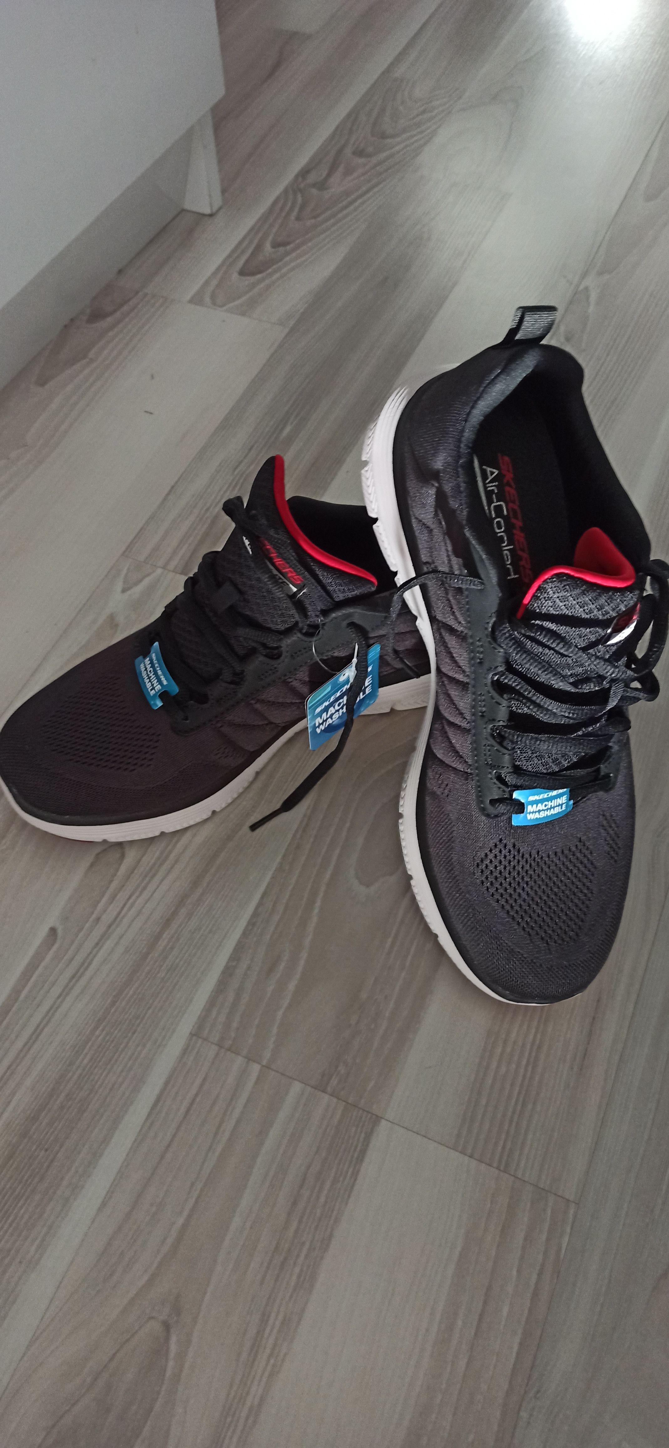 اسنیکر مردانه اسکیچرز Skechers اورجینال 232243 BLK photo review